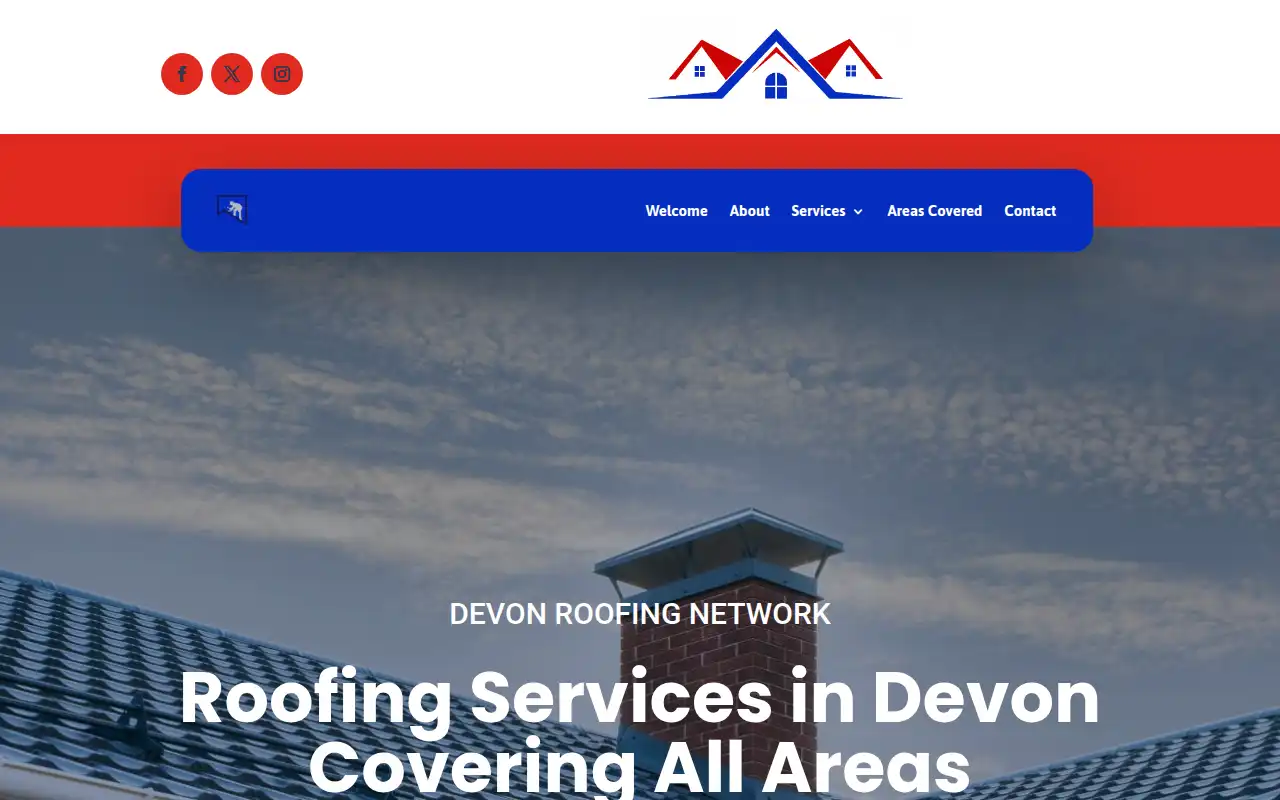 D. Mitchell Roofing Ltd website homepage